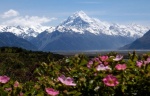 Los Alpes neozelandeses en su primavera