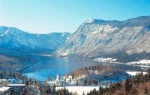 Lake Bohinj in winter - Slovenia