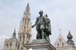 Statue of Rubens in Antwerp - Belgium