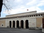 Entrada al Palacio Hofburg...