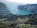 Laguna del volcán Kawah Ijen