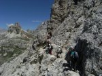 Dolomites. Hiking near Tre Cime di Lavaredo.