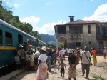 Una de las estaciones del tren -Manakara a Fianarantsoa-