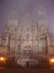 Niebla en Santiago