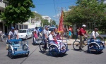 Procession in Playa del Carmen (Quintana Roo)