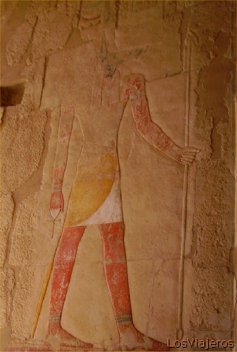 Anubis -Deir el Bahari -Hatshepshut- Egipto