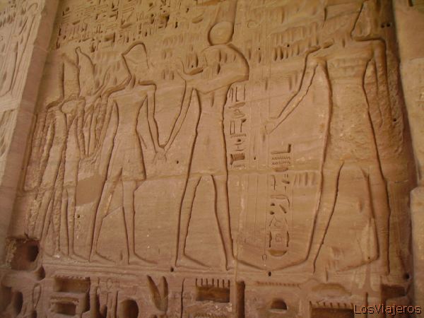 The house of millions of years of Ramses III -Medinet Habou-Egypt
La casa de millones de años de Ramsés III -Medinet Habou -Egipto