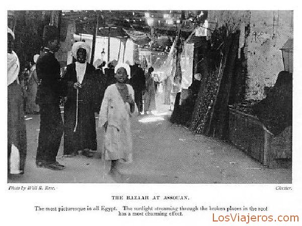 Bazar en Asuán - Egipto