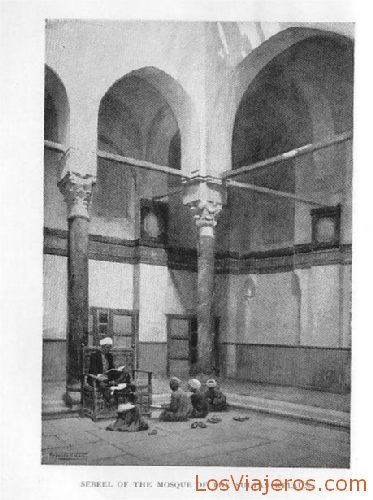 Interior de la Mezquita del Sultán Kelaun - Egipto