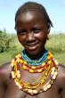Ampliar Foto: Mujer Danasech - Omorate - Valle del Omo - Etiopia