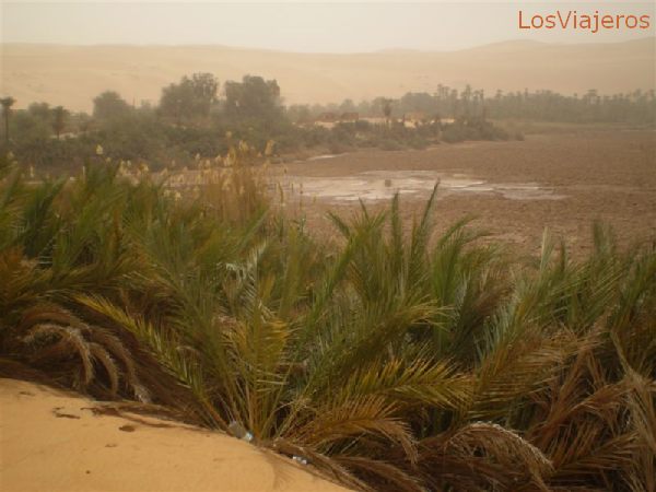 Yet dried Dawada´s Erg lakes - Libya
Lagos secos del Erg Dawada - Libia