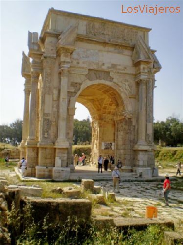 Leptis magna, Septimus Severus Arch - Libya
Leptis Magna, arco de Séptimo Severo - Libia
