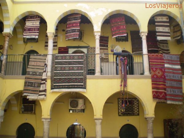 Trípoli, tienda de alfombras - Libia