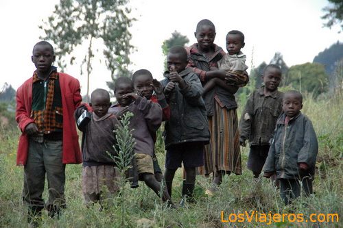 Niños ruandeses - Ruanda
