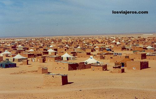 Vista de los campos saharauis - Tindouf - Argelia