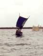 Ir a Foto: Barcos en Ganvie 
Go to Photo: Boat in Ganvie