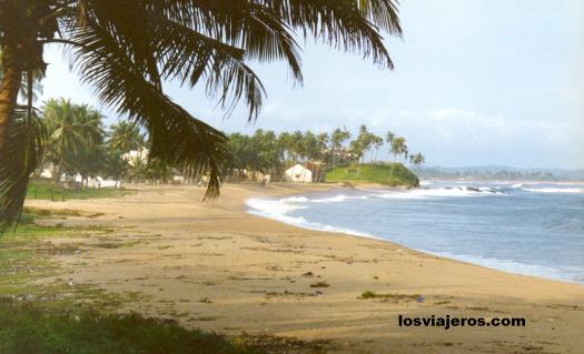 Playas cerca de Sassandra - Costa de Marfil