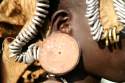 Ceramic earing -Mursi Tribe- Etiopia