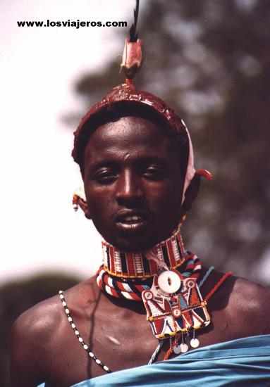 Samburu warrior - Kenya
Guerrero Samburu - Kenia