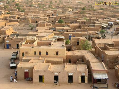 Vista de la ciutat d'Agadez, al Níger