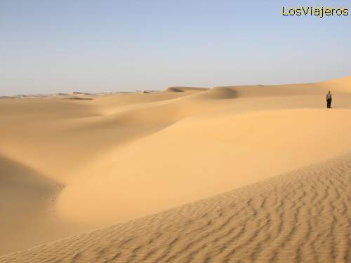 Chain of dunes in Tenere desert - Niger
Cadena de dunas en el desierto del Tenere - Niger