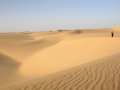 Chain of dunes in Tenere desert