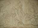 Voortrekkers memorial, carved on stone, images of wild people killing women and little child