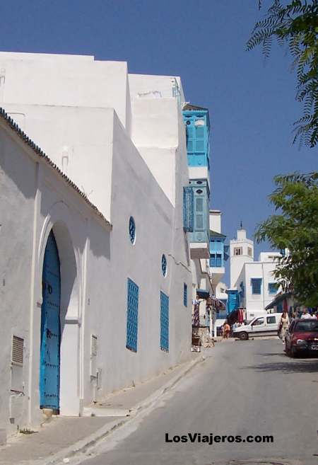 Calles - Sidi Bou Said - Tunez