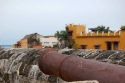 Ir a Foto: Cañon de la muralla - Cartagena de Indias 
Go to Photo: Cannon of the wall 