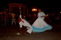 Dances in the square Simon Bolivar