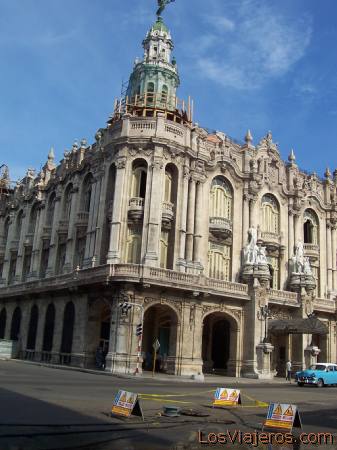 La Habana Vieja Cuba Vista del edificio neobarroco del Centro Gallego