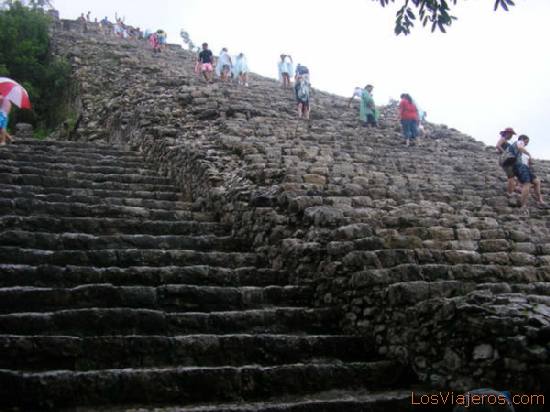 Piramide de Cobá - Riviera Maya - Mexico