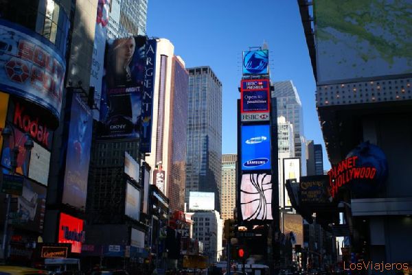 Anuncios en Times Square - Nueva York - USA