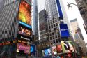 Times Square ads at noon - New York