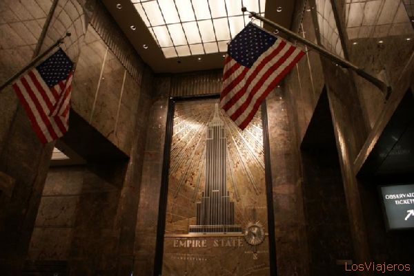 Vestíbulo del Empire State Building - Nueva York - USA