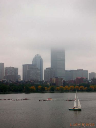 Boston, Vista desde el Longfelow Bridge - USA