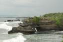 Brave sea at the Tanah Lot Temple in the south coast of Bali