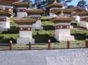 In this pass there are 108 stupas and multitude of flags of 