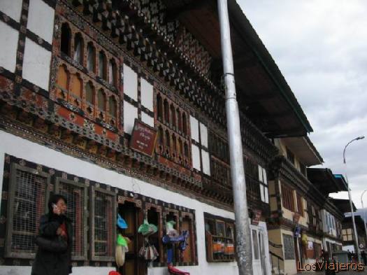 Street in Paro - Bhutan
Calle de Paro - Bhutan