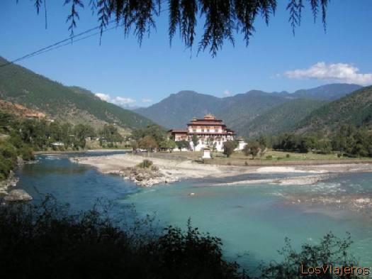 Punakha entre dos rios - Bhutan
