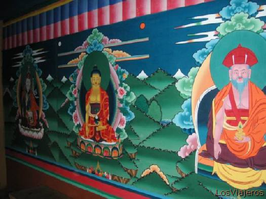 Pinturas interiores - Bhutan