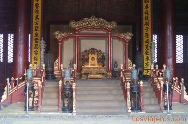 Imperial Throne - Forbidden City - Beijing - China
Trono Imperial - Ciudad prohibida - Pekin - China