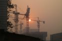 Ampliar Foto: Contaminación en el cielo de Pekin