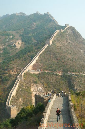 Paseo por la Gran Muralla -Simatai- China