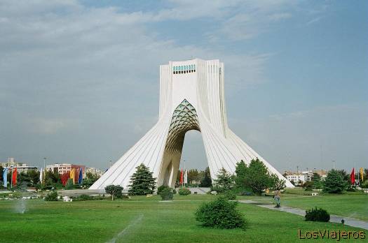 Teherán-Monumento Azadi-Irán - Iran
