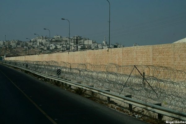 Parte del muro de separación de Belén - Israel