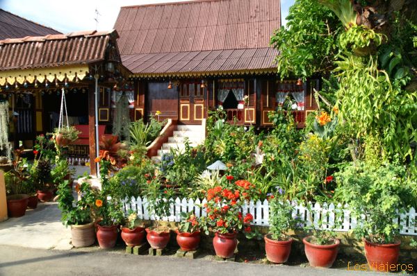 Casa tradicional de campo –Kampung-  Melaka, Malaca - Malasia