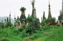 Ampliar Foto: Pagodas de Shwe Indein-Lago Inle-Myanmar