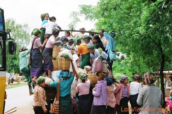 Transporte-Myanmar