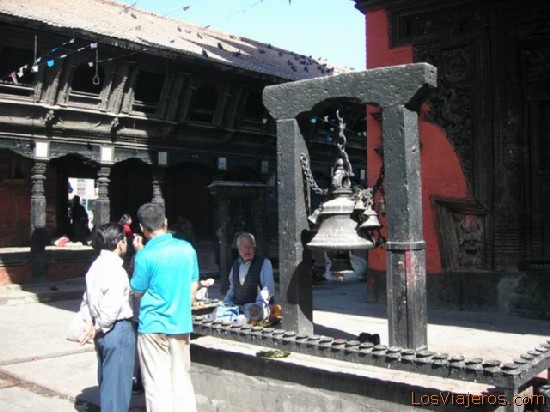 Entrada a un templo - Patan - Nepal
